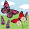Butterflies Mini Canvas Painting Kit by Craft Smart®